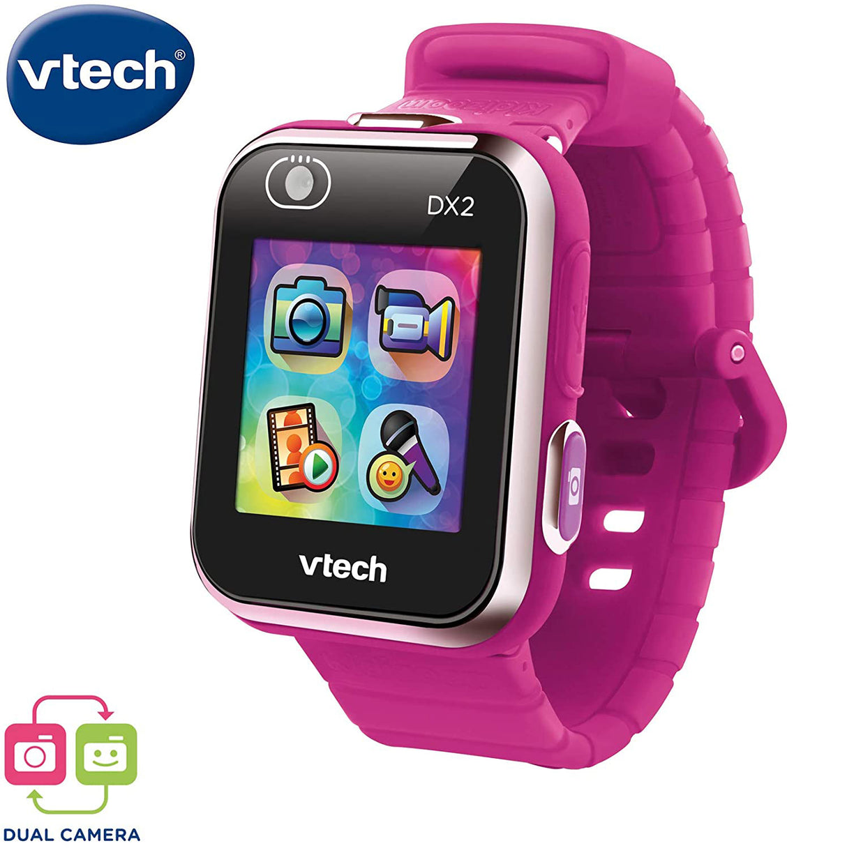 VTech Kidizoom Smartwatch DX2 - Selfie Dual Câmara Roxo ( ALEMÃO )