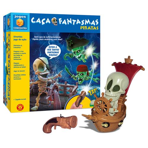 Concentra Caça Fantasmas Piratas