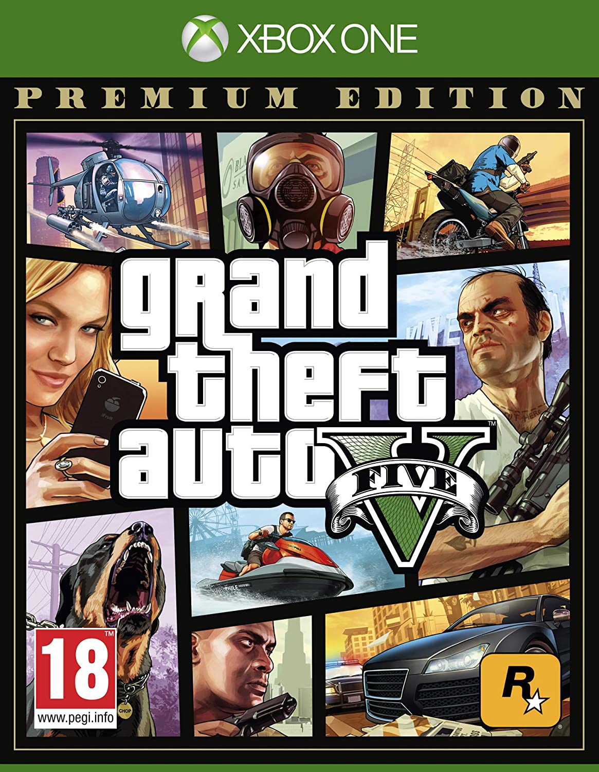Jogo GTA 5 Premium Edition XBOX ONE