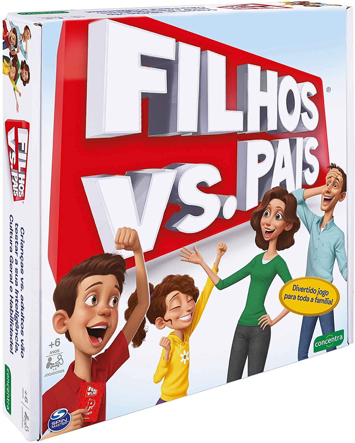 Filhos VS Pais concentra