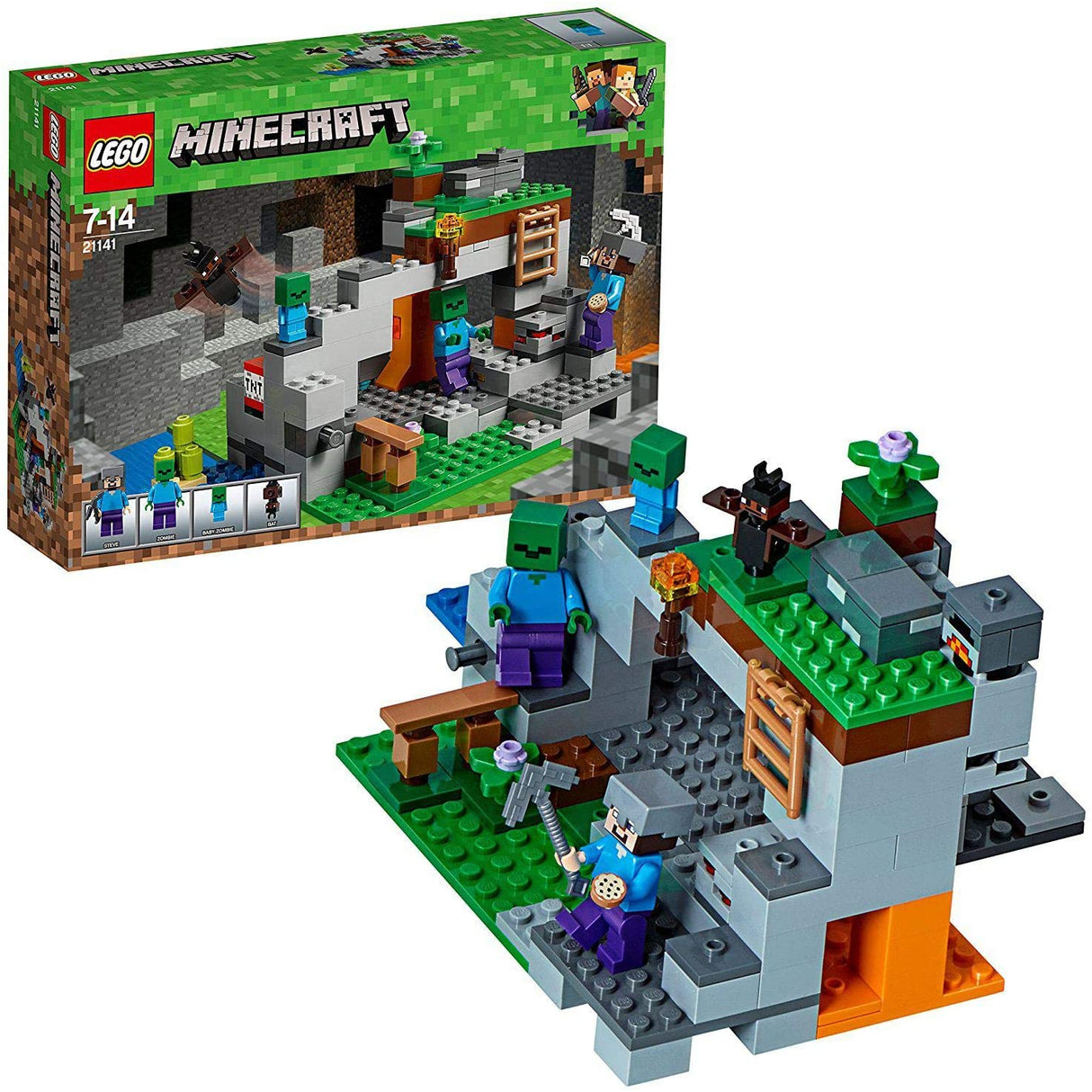LEGO Minecraft 21141 A Caverna do Zombie