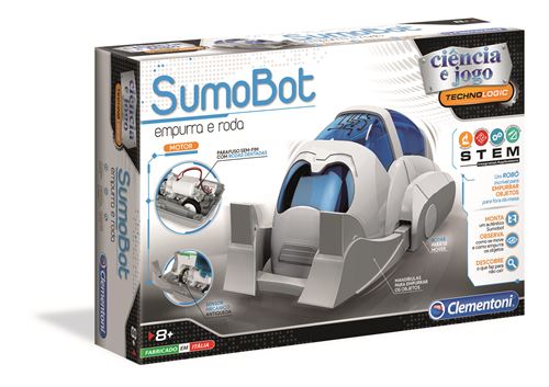 Clementoni Ciencia e Jogo - SumoBot Empurra e Roda