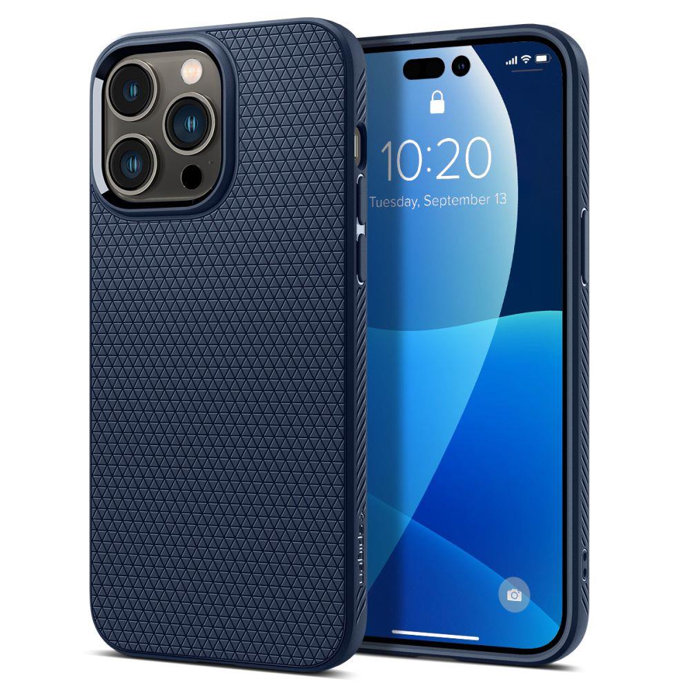 Capa Spigen LIQUID AIR iPhone 14 PRO Azul