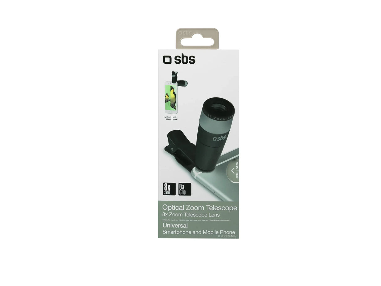 SBS Lente Telescópica para Smartphone Zoom Óptico até 8x