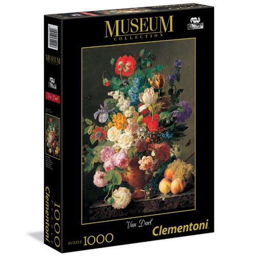 Puzzle Van Dael: Vaso de Flores - 1000 Peças - Clementoni