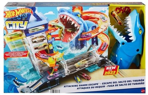 Hot Wheels Ataque Cidade do Tubarão