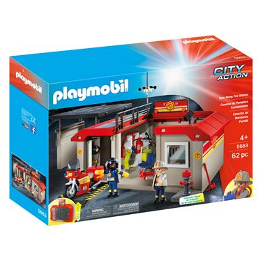 PLAYMOBIL City Action Estação de Bombeiros - 5663