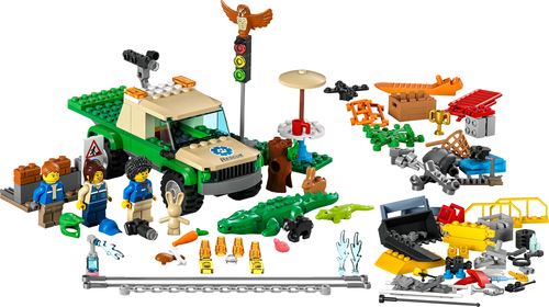 Lego City Missions 60353 - Missões de Resgate de Animais Selvagens
