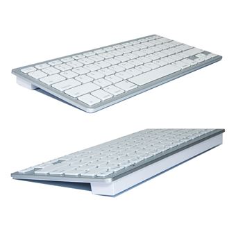 Teclado Bluetooth para Apple, Android e Windows - Branco