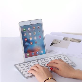 Teclado Bluetooth para Apple, Android e Windows - Branco