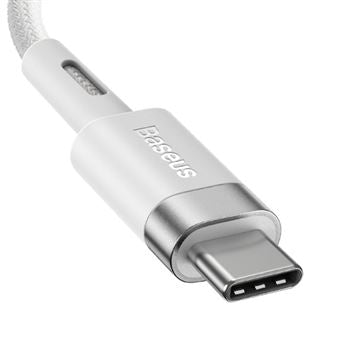 Cabo BASEUS Catxc-W02 (USB-C - 2 m - Branco)