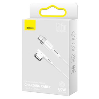 Cabo BASEUS Catxc-W02 (USB-C - 2 m - Branco)