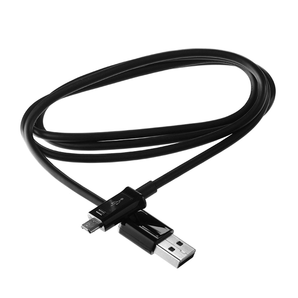 Cabo micro USB para alimentação e transferência de dados 2m preto