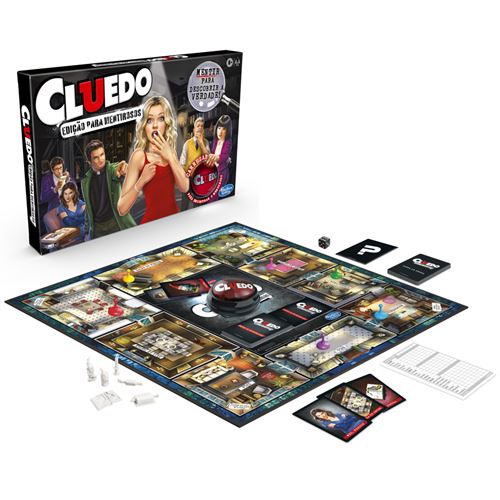 Jogo Tabuleiro Cluedo Mentiroso