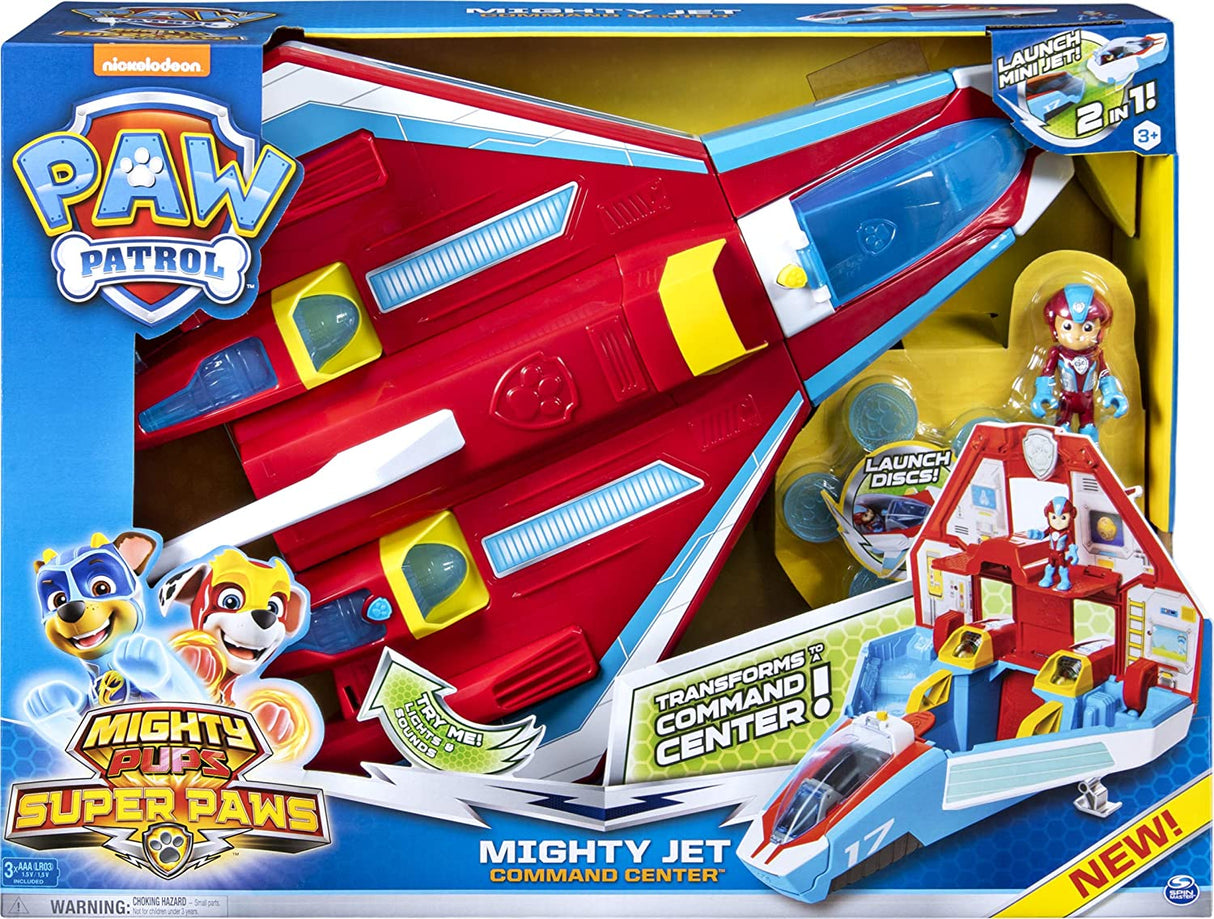 Patrulha Pata – Jato Supersónico Air Jet 2 em 1 Mighty Pups