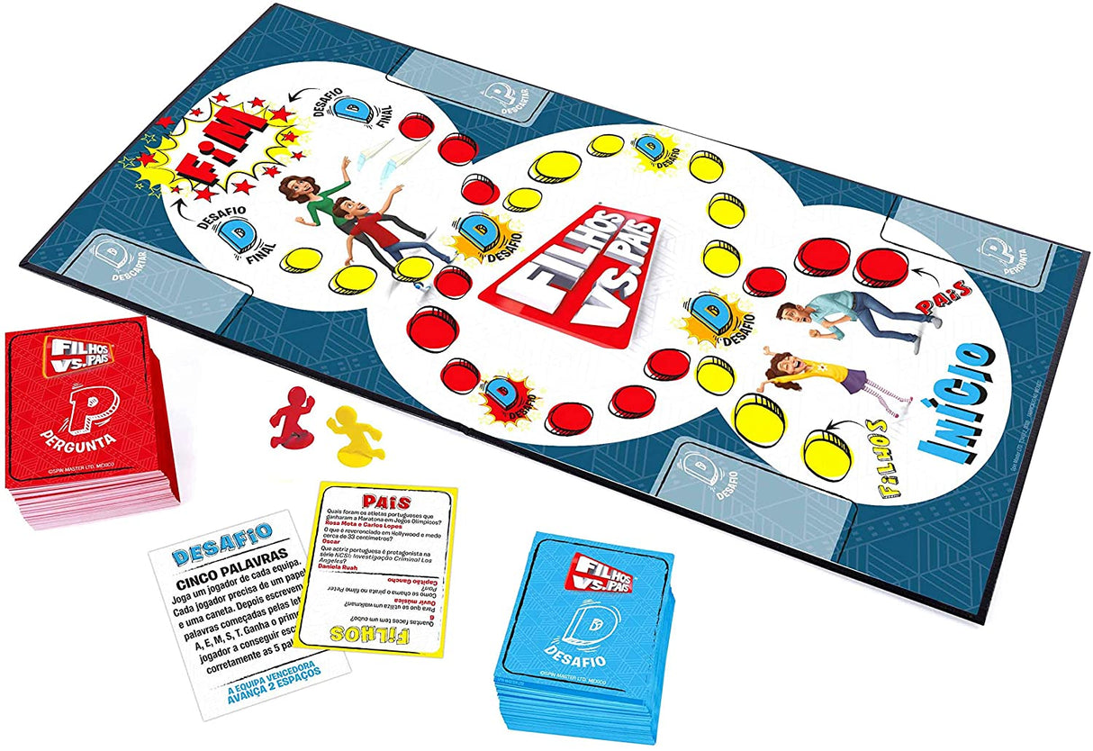 Filhos VS Pais concentra