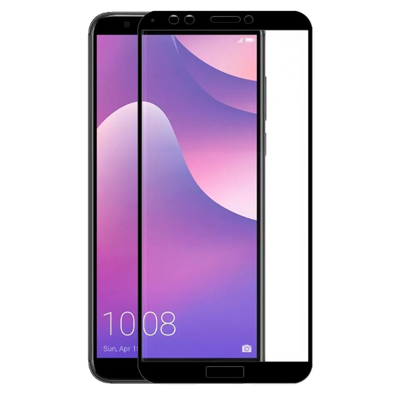 Película Vidro Temperado Huawei Y7 (2018) / Honor 7C (FULL 3D Black)
