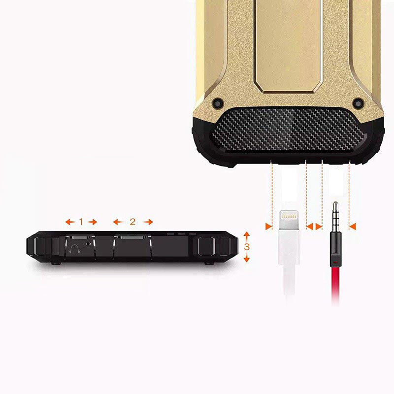 Capa Hybrid Armor Capa resistente e resistente para Samsung Galaxy J5 2017 J530 preta