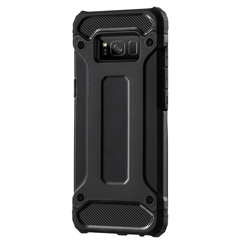 Capa Hybrid Armor Capa resistente e resistente para Samsung Galaxy S8 G950 preta