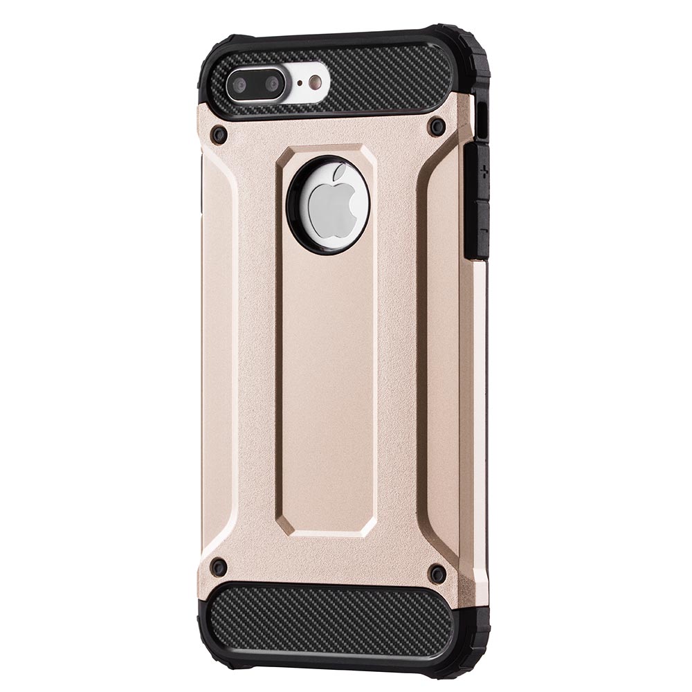 Capa Hybrid Armor Capa resistente e resistente para iPhone 7 Plus ouro