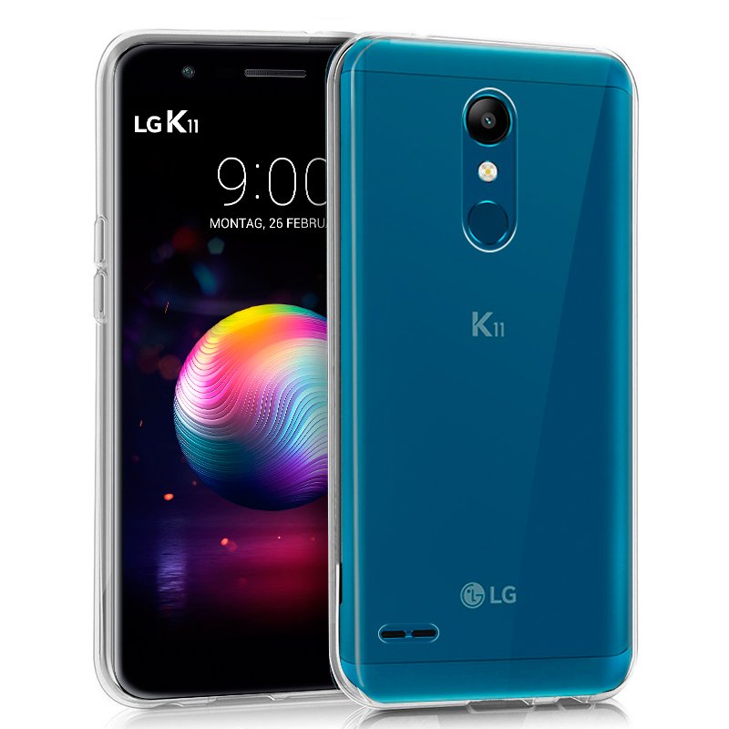 Capa silicone para LG K11 (transparente)