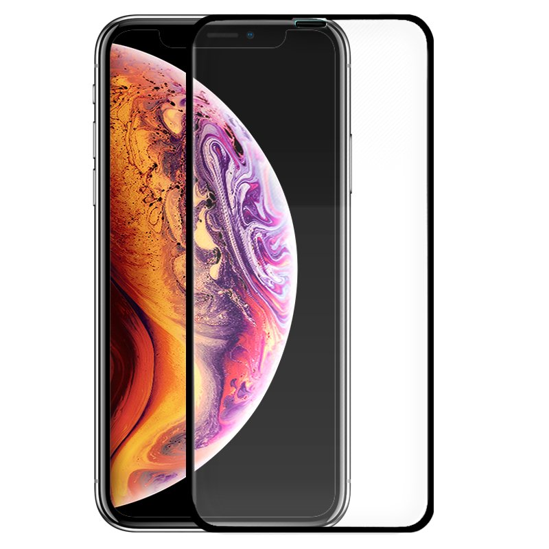 Película Vidro Temperado iPhone XS Max / iPhone 11 Pro Max (FULL 3D Black)