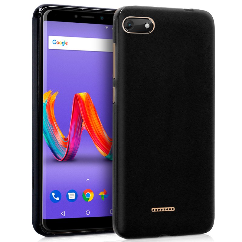 Capa Silicone para Wiko Harry 2 (Preto)