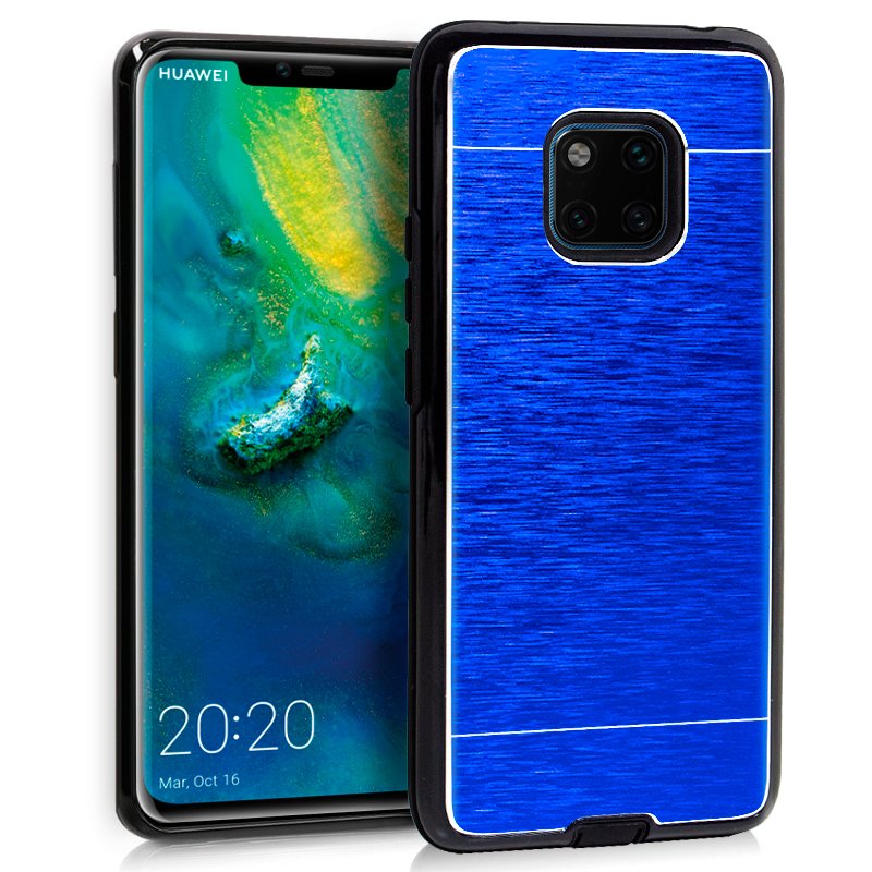 Capa Alumínio para Huawei Mate 20 Pro Azul