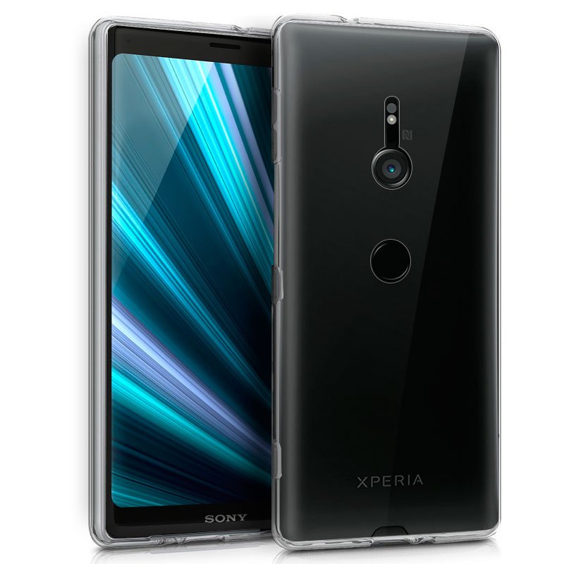 Capa silicone Sony Xperia XZ3 (transparente)