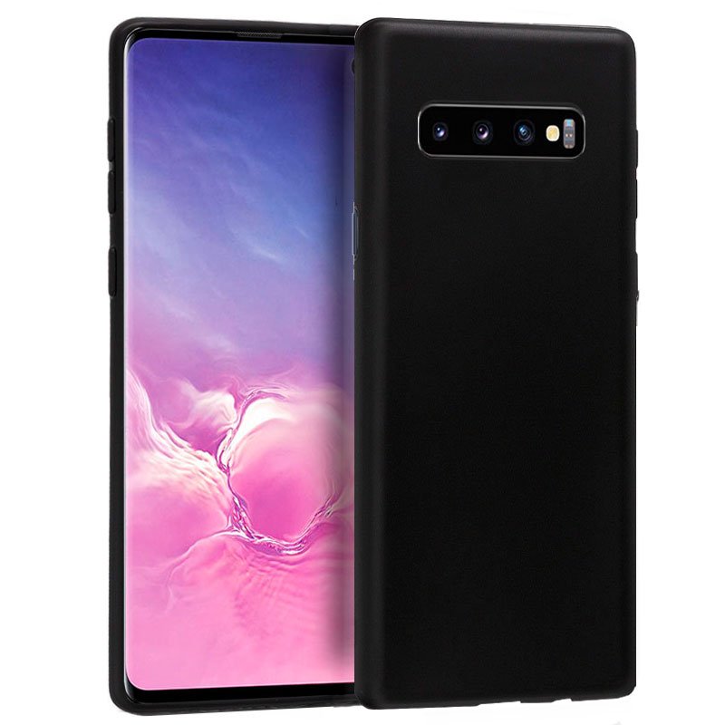 Capa silicone para Samsung G973 Galaxy S10 (preto)