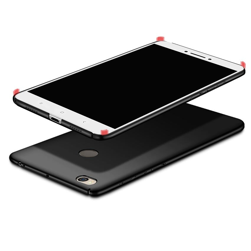 MSVII Simple Ultra-Thin Cover PC Case para Xiaomi Mi Max 2 vermelho