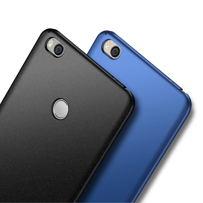 MSVII Simple Ultra-Thin Cover PC Case para Xiaomi Mi Max 2 vermelho
