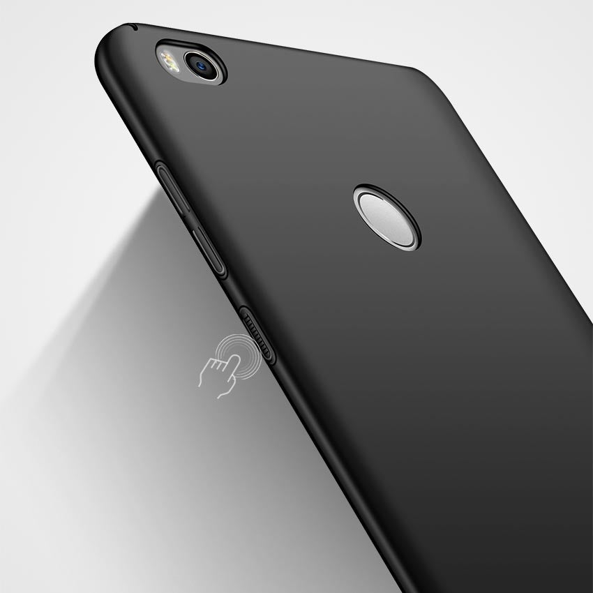 MSVII Simple Ultra-Thin Cover PC Case para Xiaomi Mi Max 2 vermelho