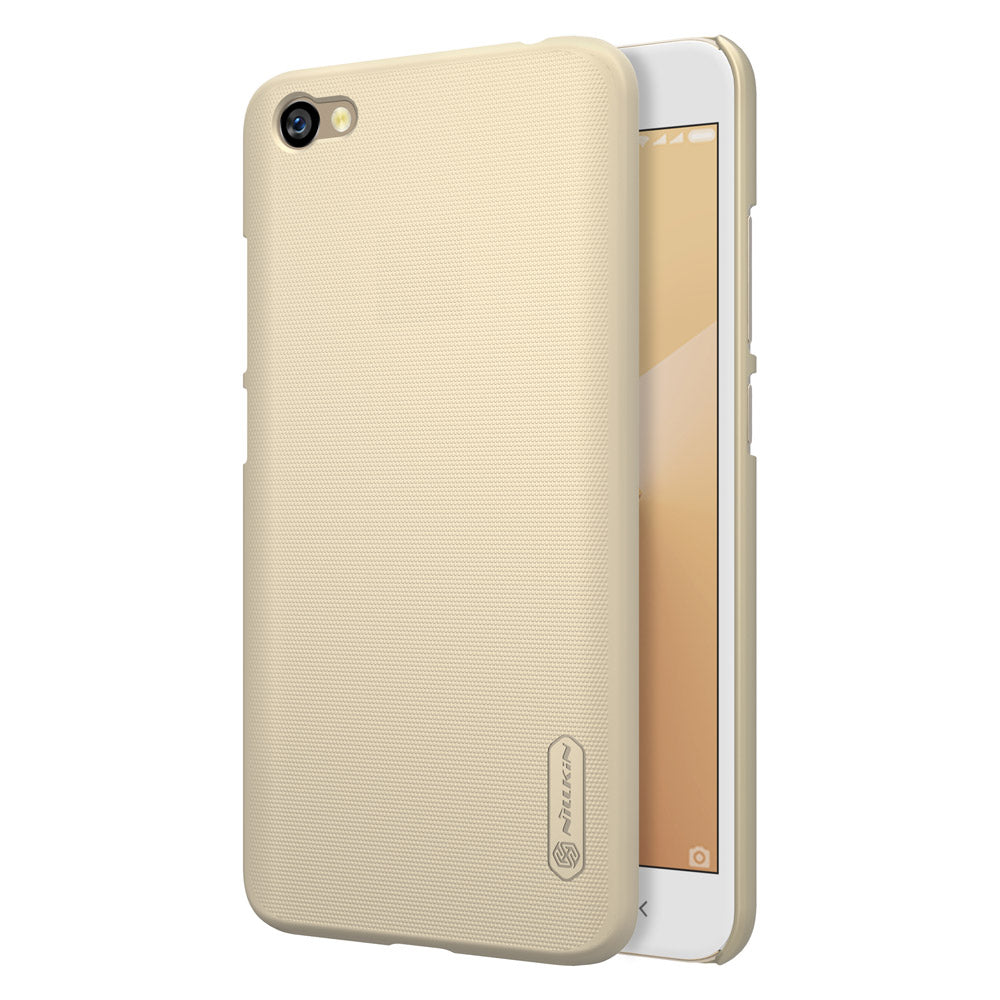 Capa Nillkin Super Frosted Shield com protetor de tela para Xiaomi Redmi Note 5A dourado