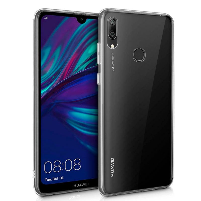 Capa Silicone Huawei Y7 (2019) Transparente