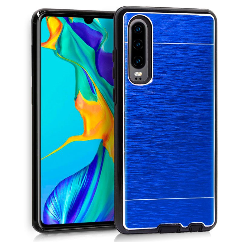 Capa Alumínio Huawei P30 Azul