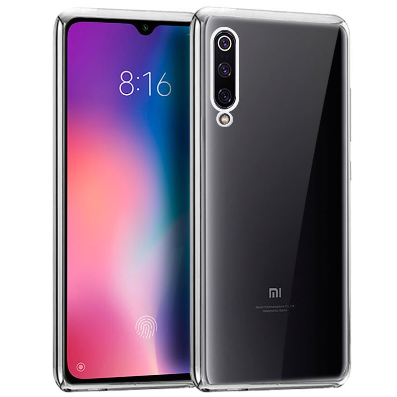 Capa Xiaomi Mi 9 Metalizado Prateado
