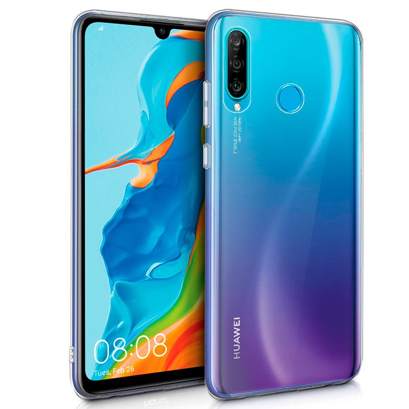 Capa Silicone Huawei P30 Lite (Transparente)