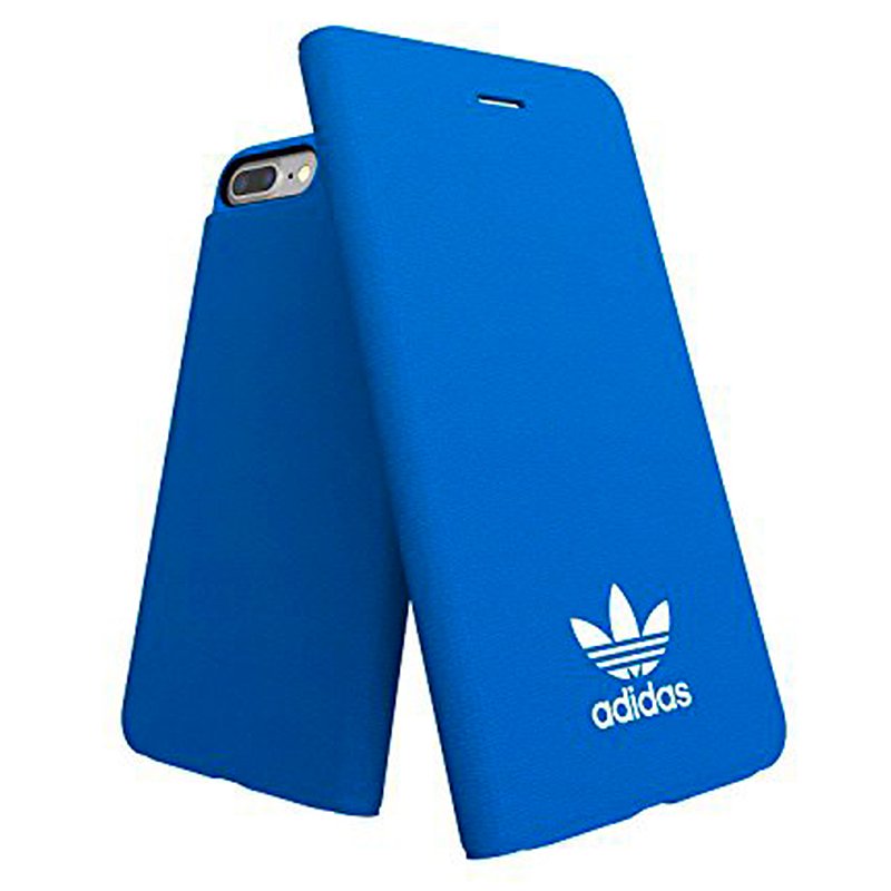 Capa Flip iPhone 6 Plus / iPhone 7 Plus / 8 Plus Adidas Blue