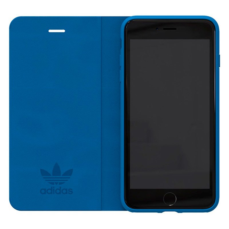 Capa Flip iPhone 6 Plus / iPhone 7 Plus / 8 Plus Adidas Blue