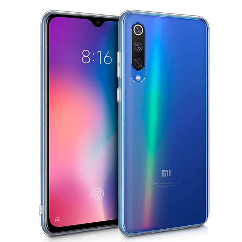Capa silicone para Xiaomi Mi 9 SE (transparente)