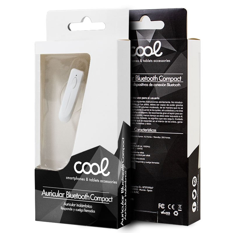 Auriculares Bluetooth COOL Advanced (In Ear - Microfone)