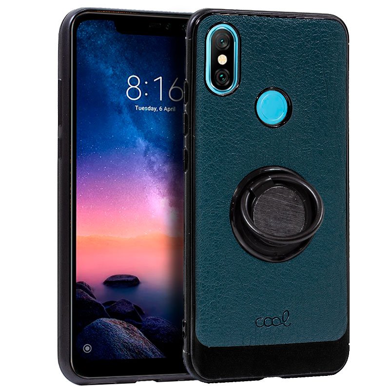 Capa Xiaomi Redmi Note 6 Pro Leather Verde