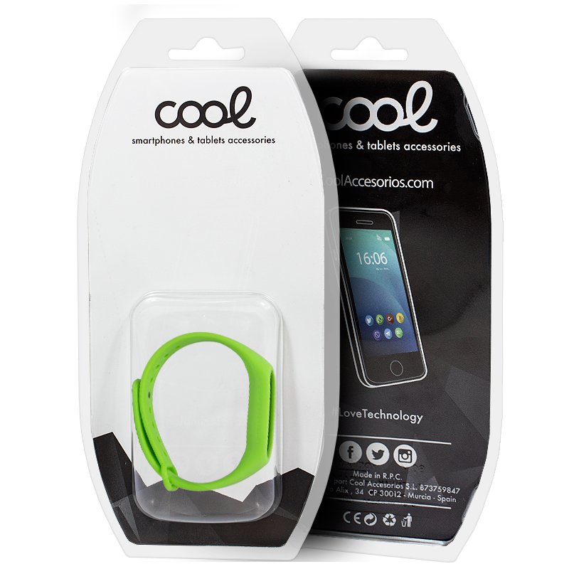 Pulseira Xiaomi Mi Band 3 / Mi Band 4 Lisa Verde