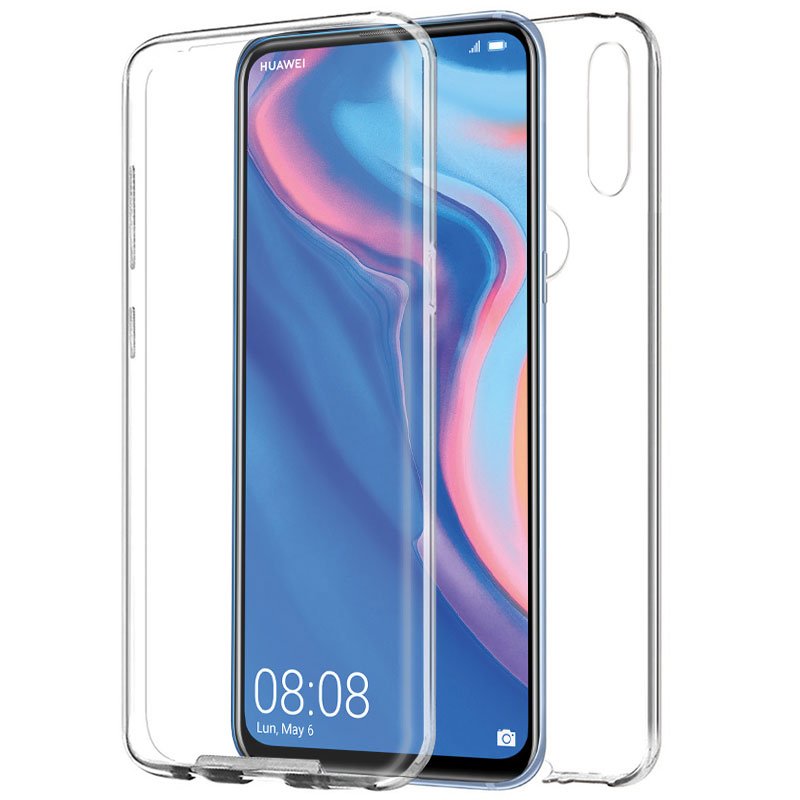 Capa silicone 3D para Huawei P Smart Z / Honor 9X (frente e verso transparentes)