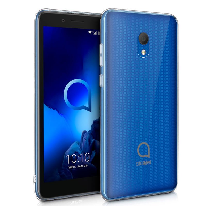 Capa silicone transparente para Alcatel 1C (2019)