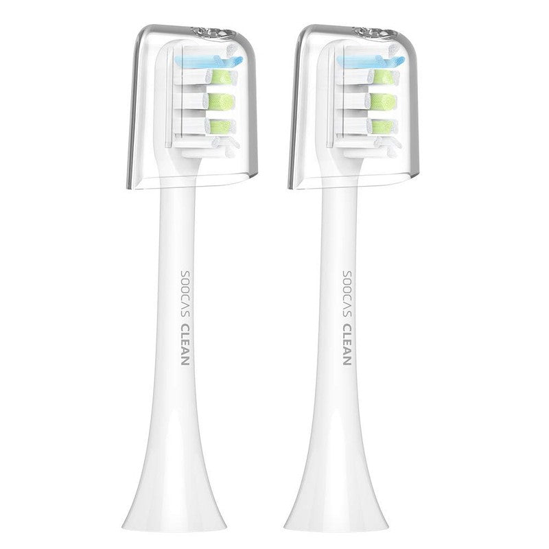 2x Recambio SOOCAS General Electrical Toothbrush Branco
