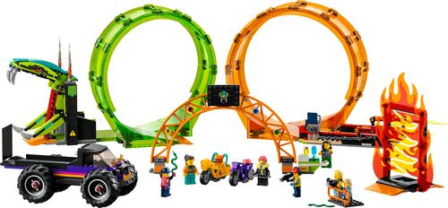 LEGO City Stuntz 60339 Arena de Acrobacias com Loop Duplo