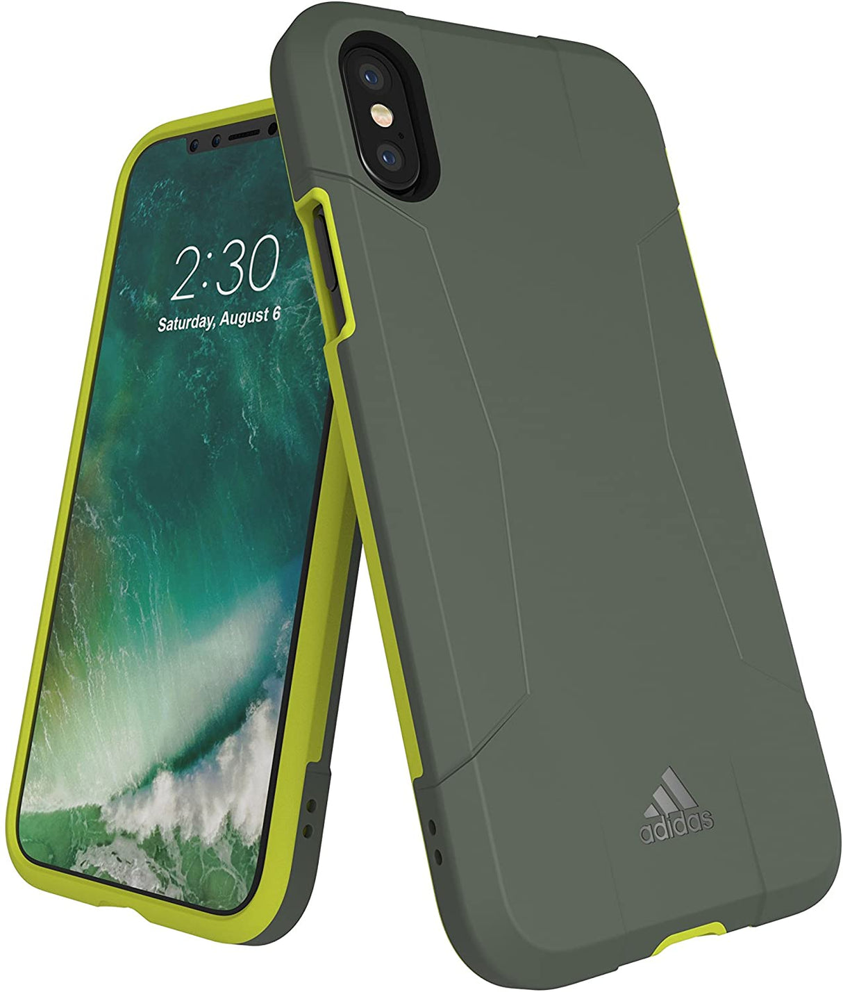 Adidas Capa iPhone X/Xs solar Amarelo