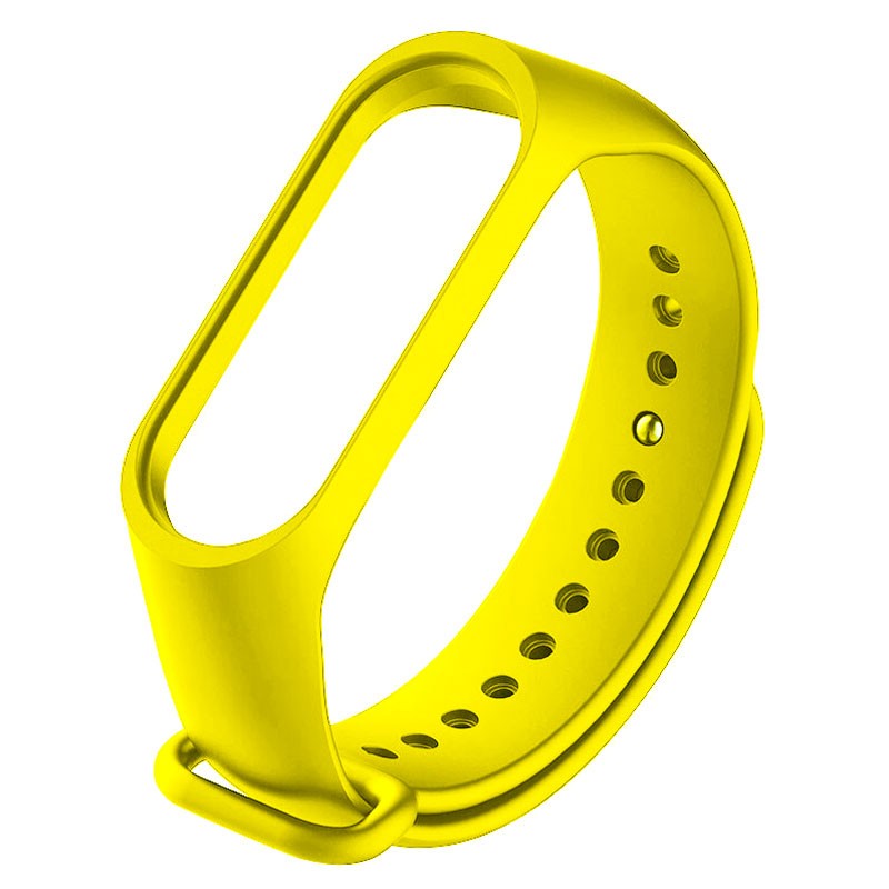 Pulseira de Substituição Xiaomi Mi Band 4 / Mi Band 3 Silicone (Amarelo)